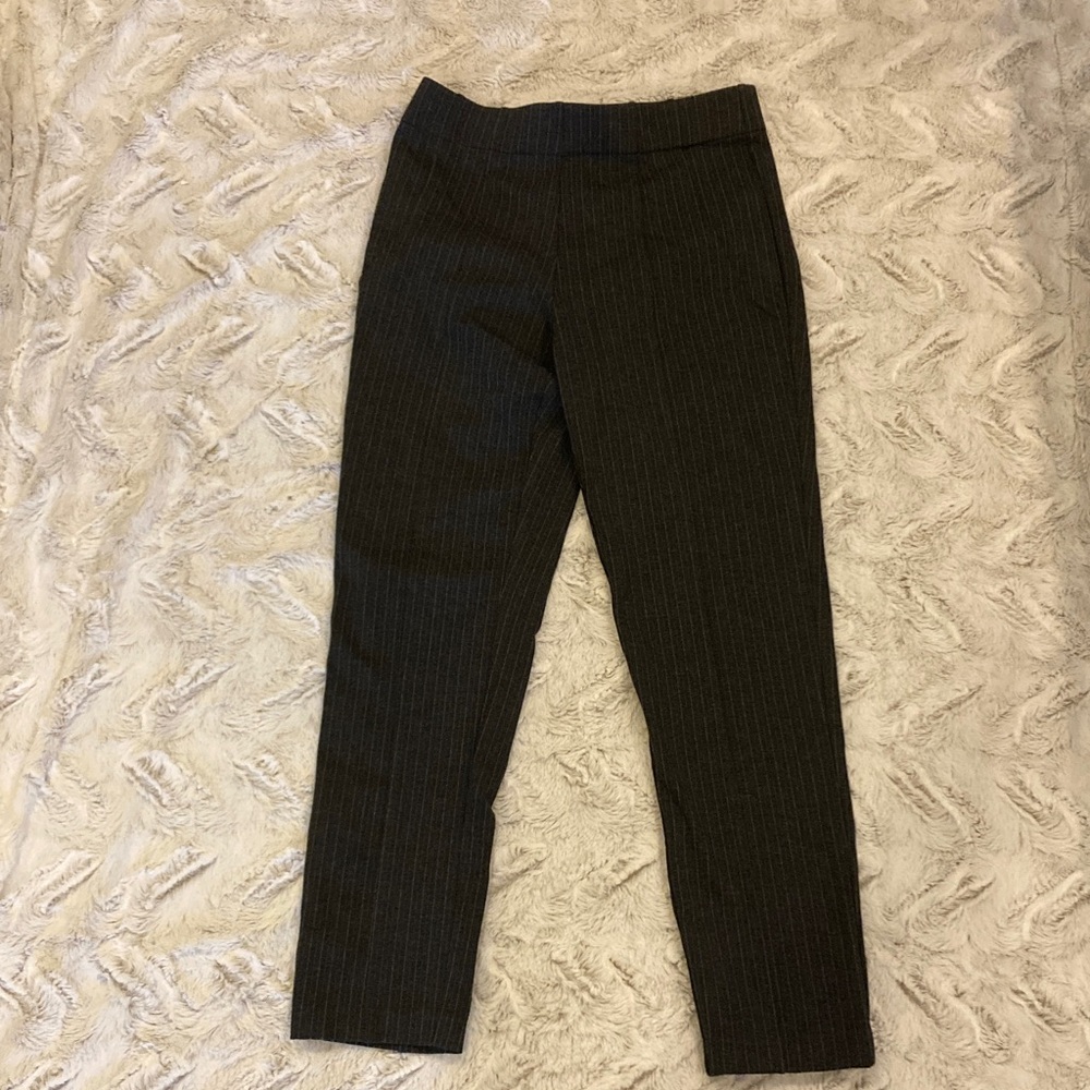 Thalian Pull On Pinstripe Pants